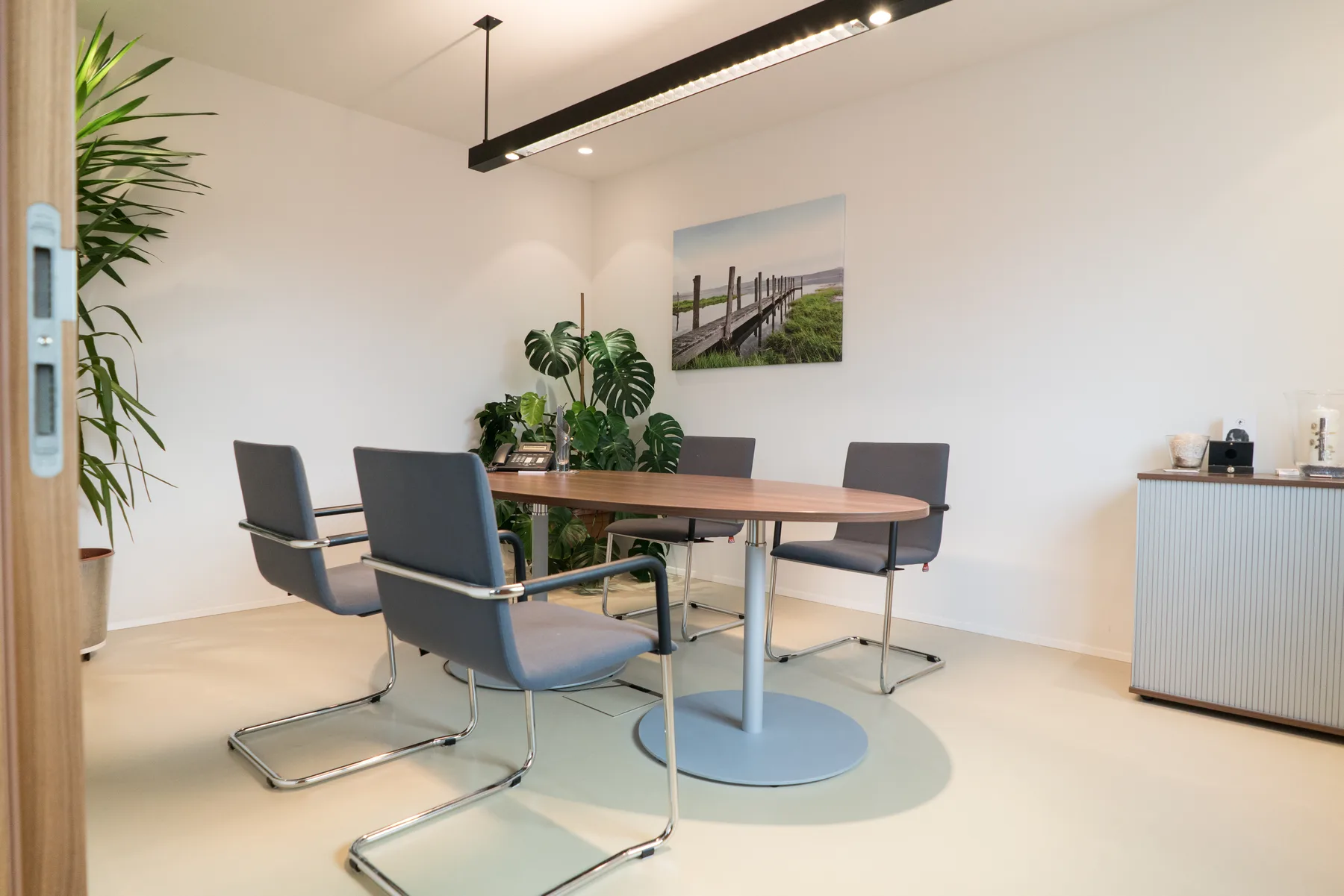 Beratungsraum des Bestattungsinstituts Neurauter in Zirl