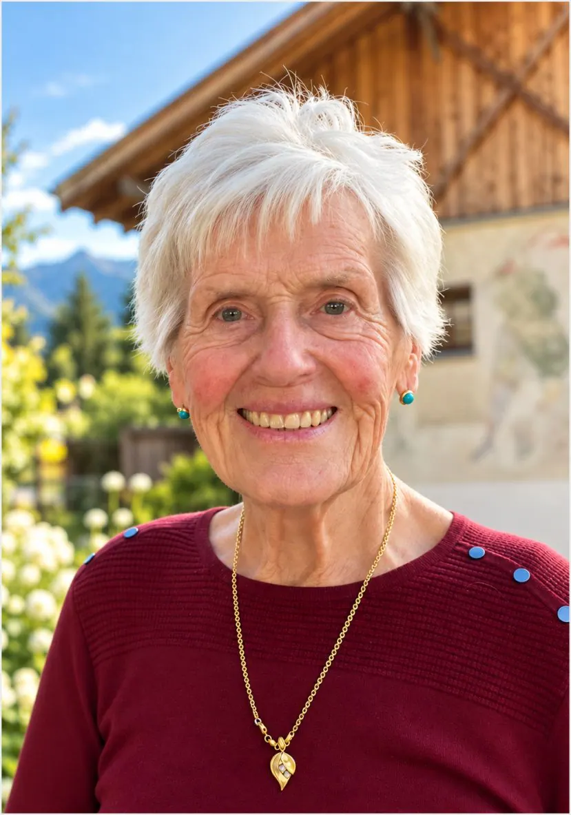 Porträt von Rosa Gspan